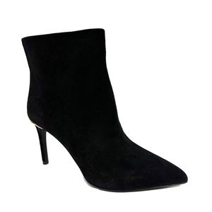 Louis Vuitton Brand New Black Suede Eyeline Ankle Boots